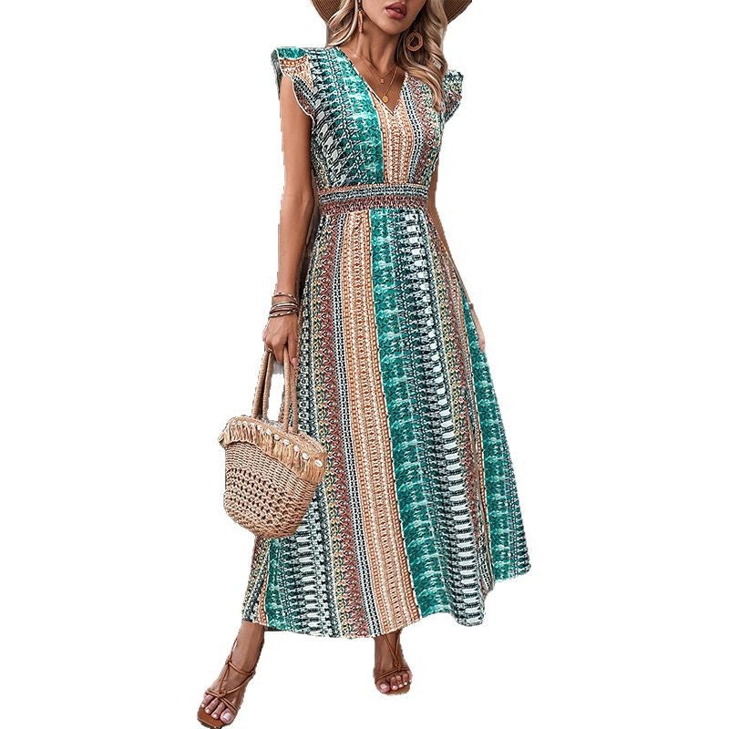 Women’s Casual Slim-Fit Split Dress – Stylish Fitted Midi Dress for Everyday & Evening Wear