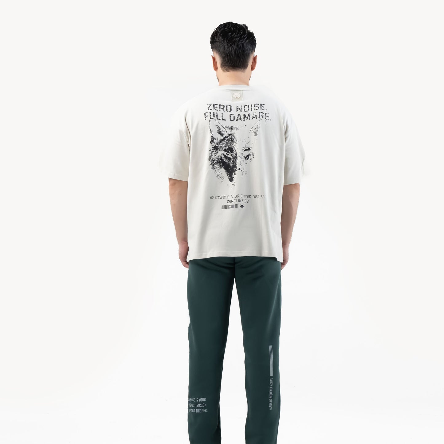SILENCER 09 OVERSIZE TEE — TACTICAL BEIGE