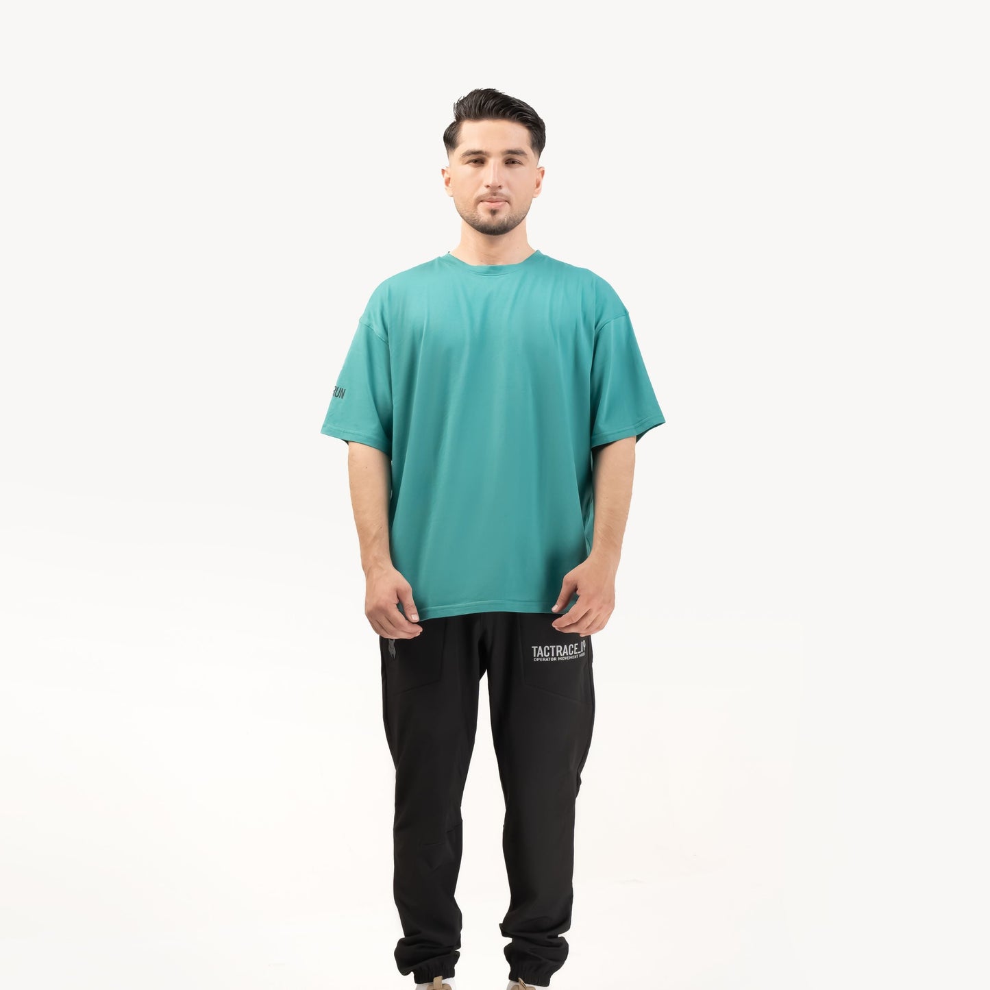 OPERATOR_77 OVERSIZED TEE — ROUGE GREEN