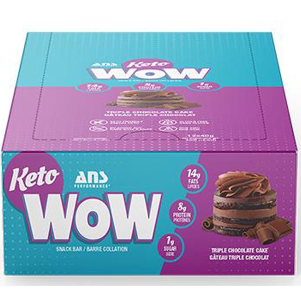 ANS Performance WOW PROTEIN BARS, 12 bars x 40g