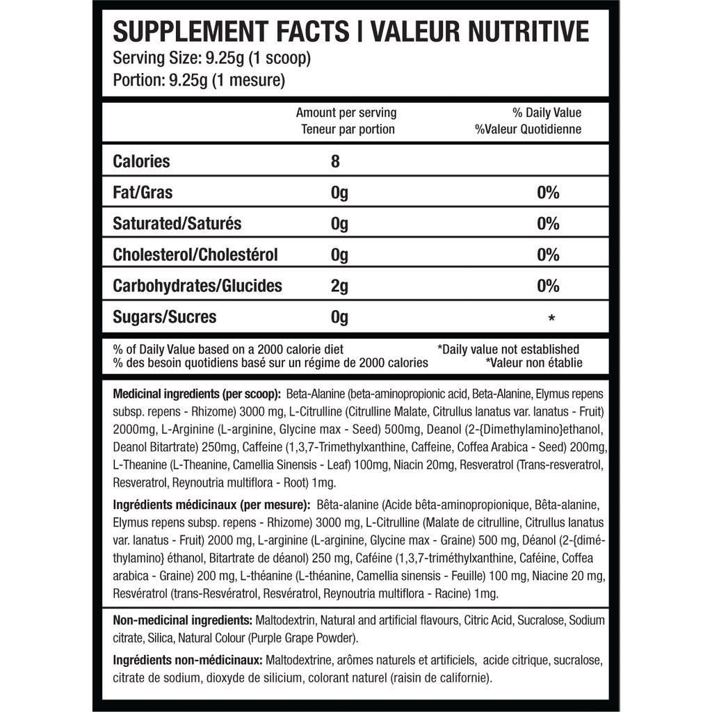 Beyond Yourself PRESET (Pre-Workout), 30 Servings