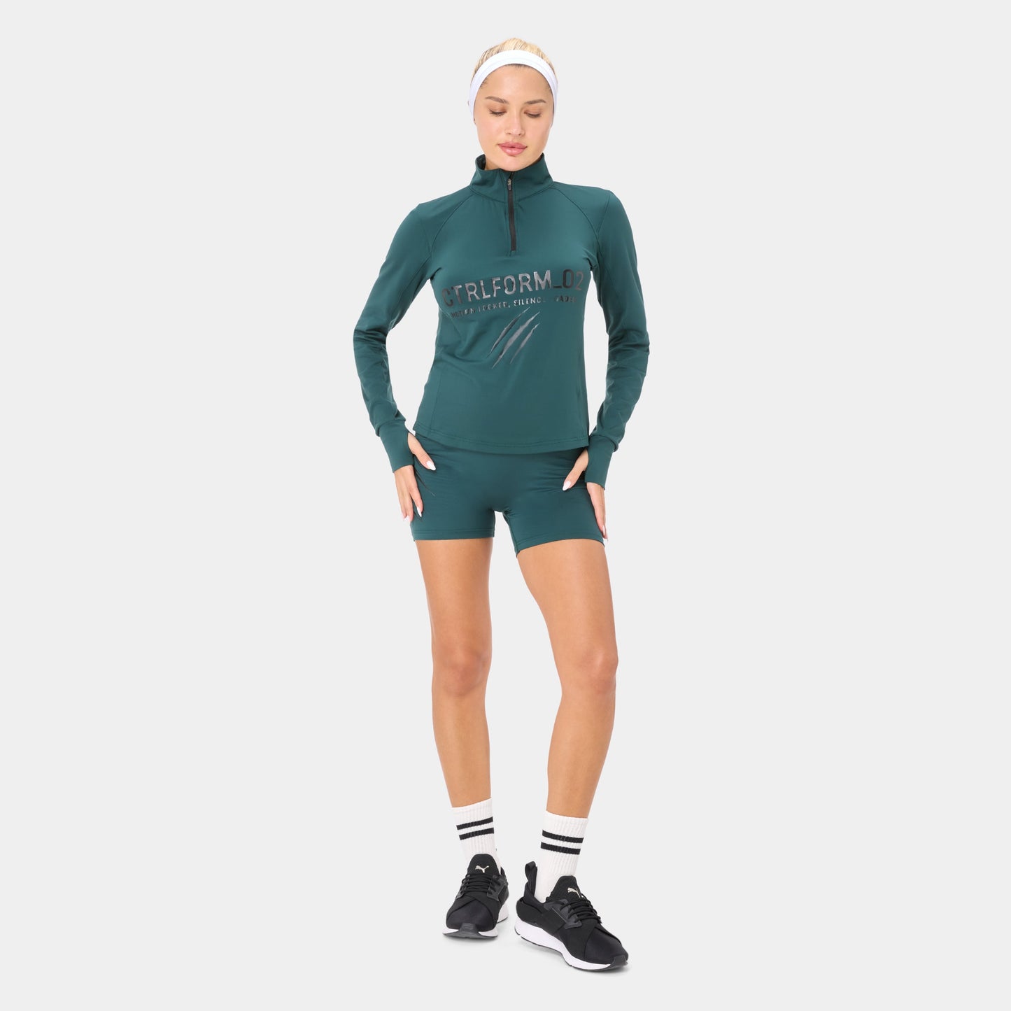 CTRLFORM_02 HALF ZIP — ALPHA FOREST