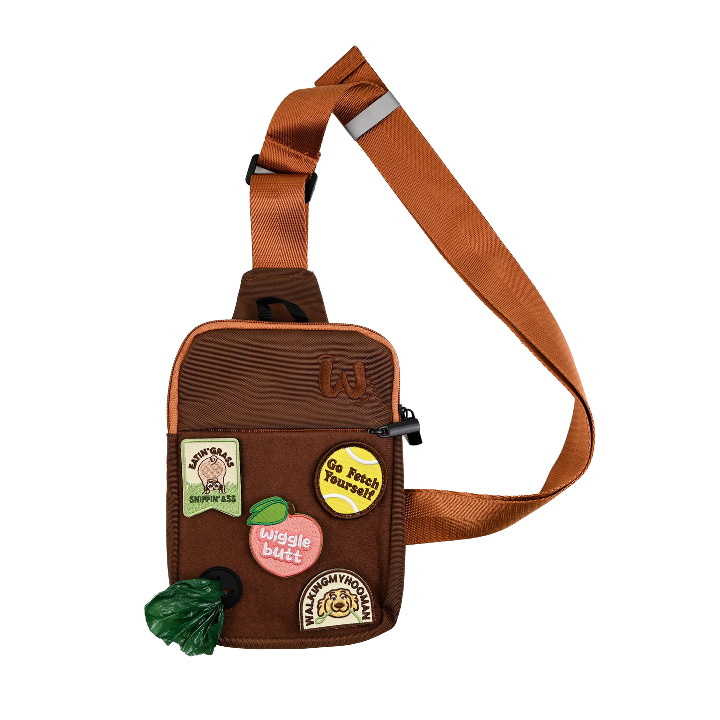 Walking my Hooman - Premium Velcro Patch