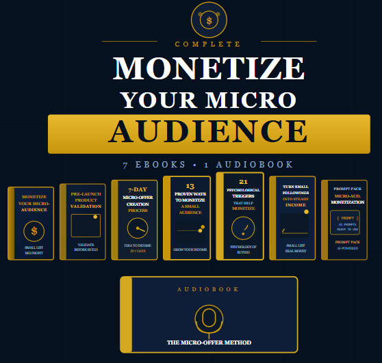 Monetize Your Micro Audience