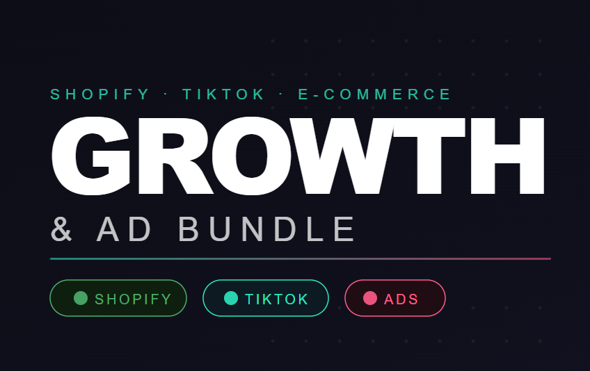 TIK TOK Growth & Ad BUNDLE