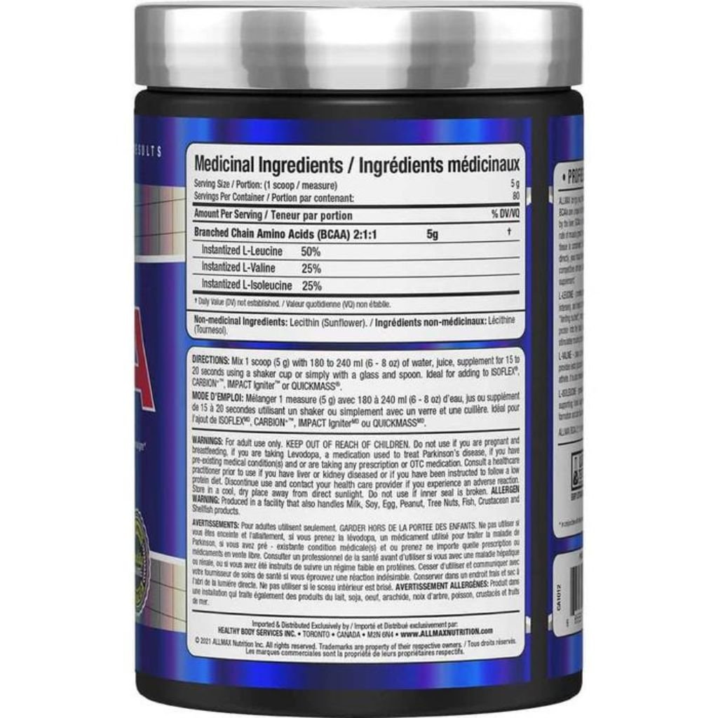 Allmax BCAA POWDER, 400g