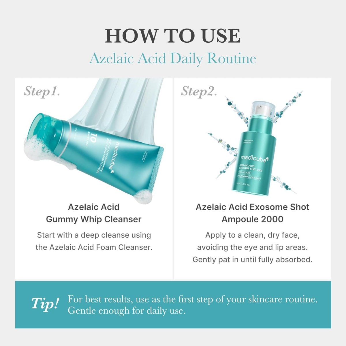 Medicube Azelaic Acid Exosome Shot 2000 30ml