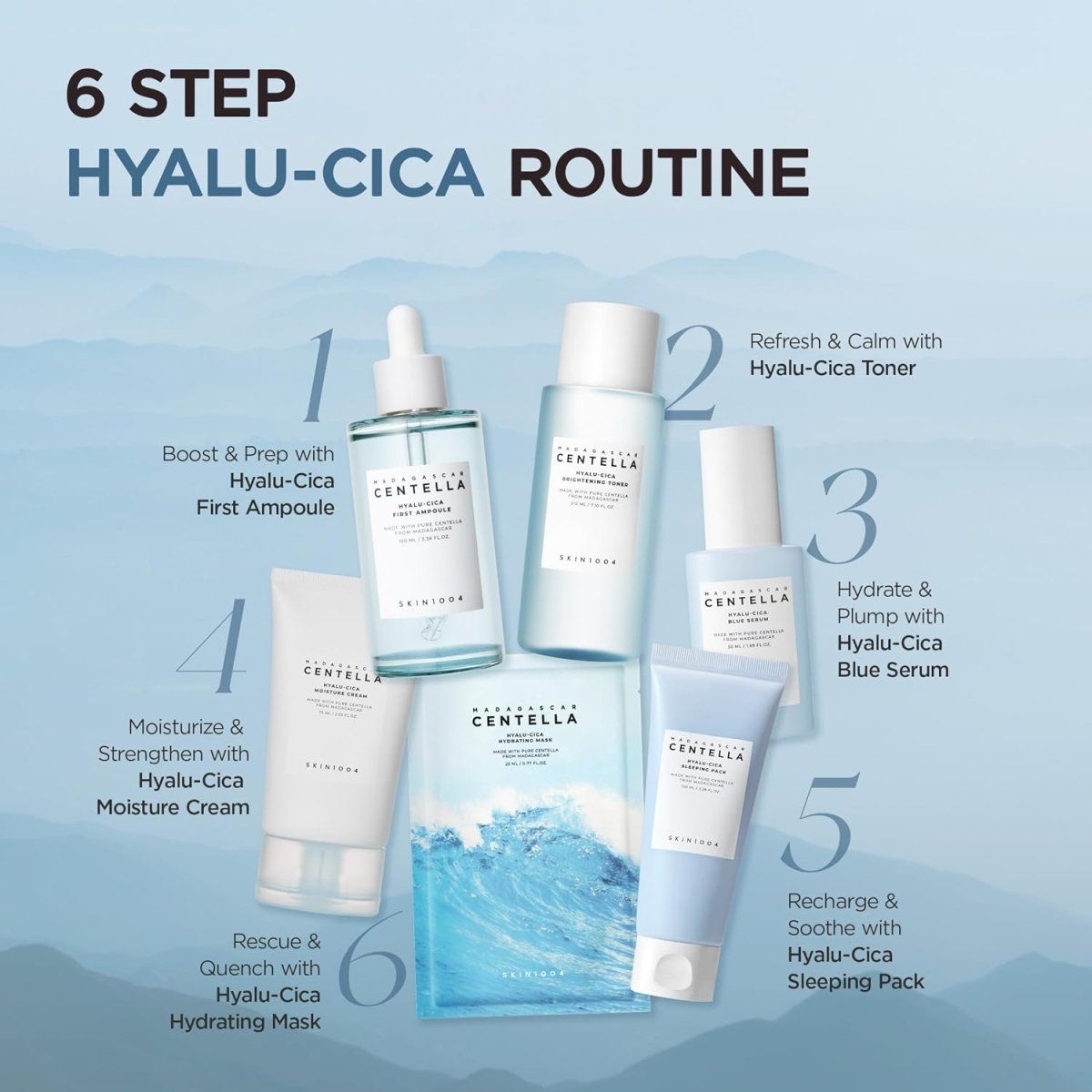 SKIN1004 Madagascar Centella Hyalu-Cica Hydrating Mask 23ml