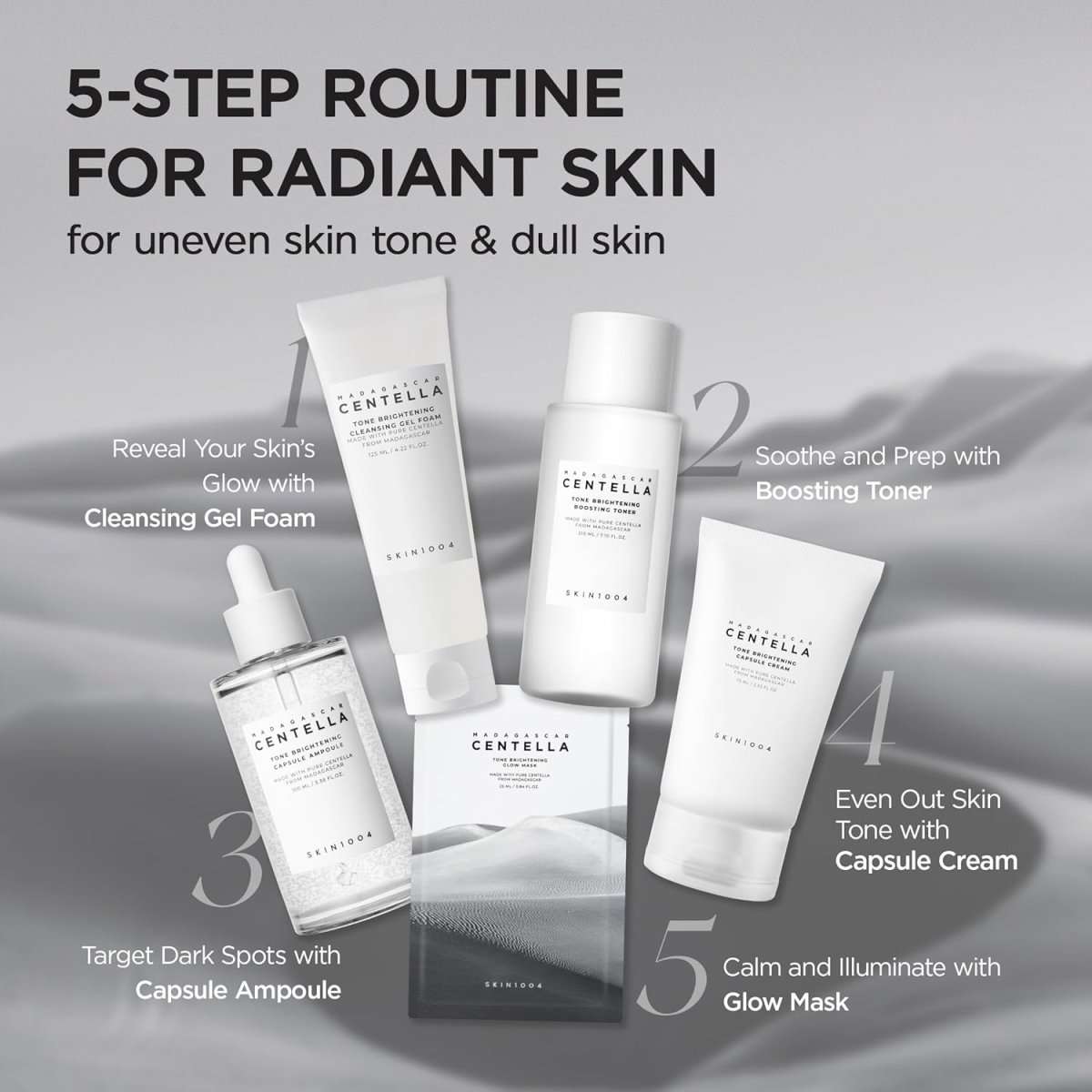 SKIN1004 Madagascar Centella Tone Brightening Glow Mask 25ml
