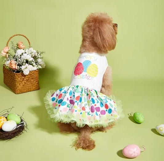 Easter Egg Dress – Festive Luxury Dog Dress