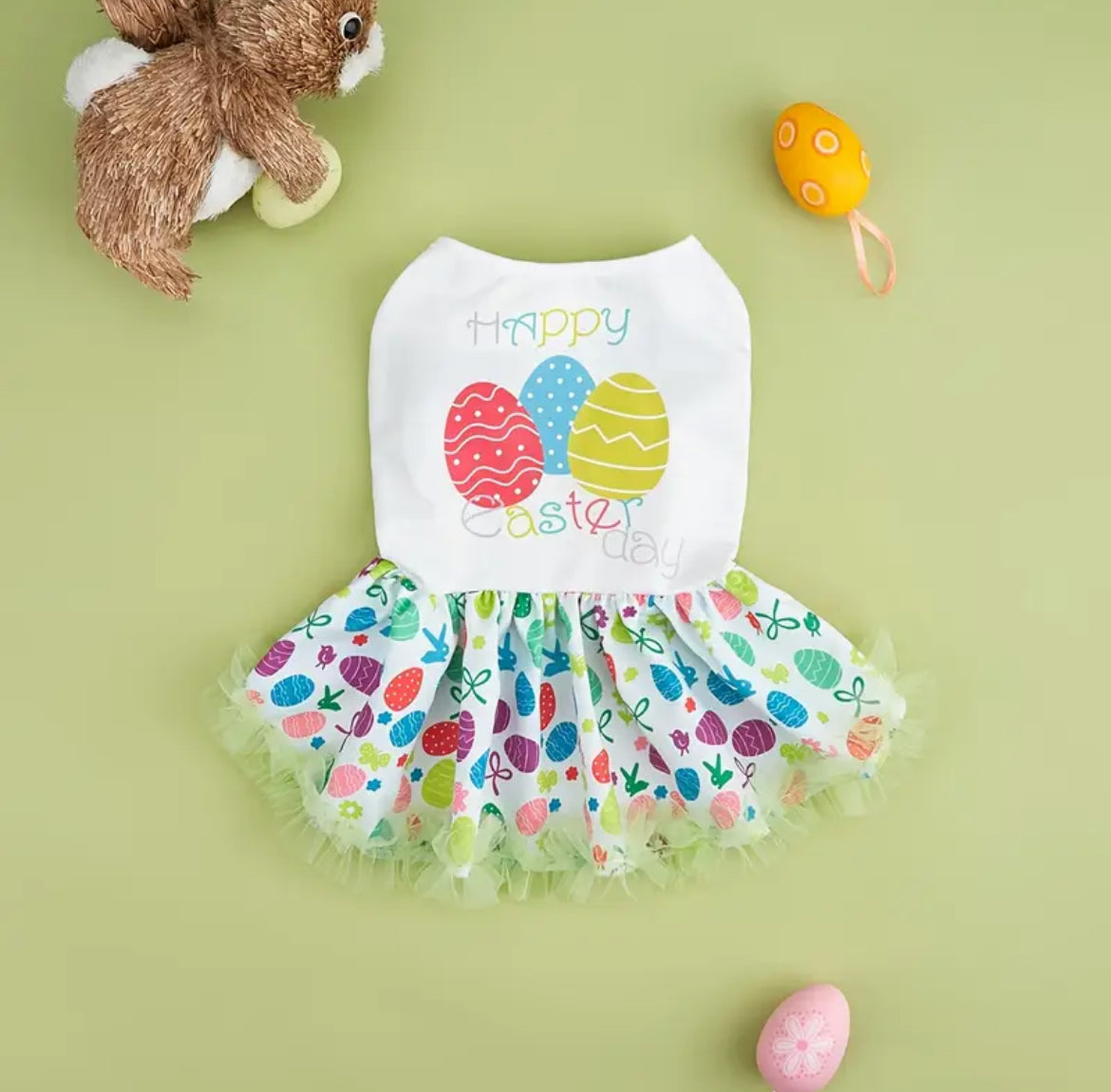 Easter Egg Dress – Festive Luxury Dog Dress