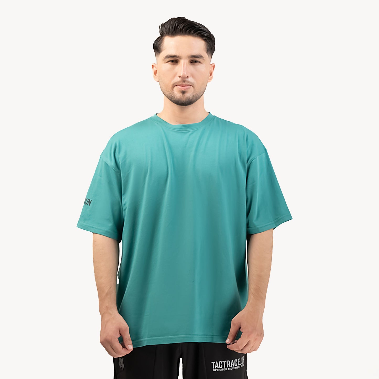 OPERATOR_77 OVERSIZED TEE — ROUGE GREEN