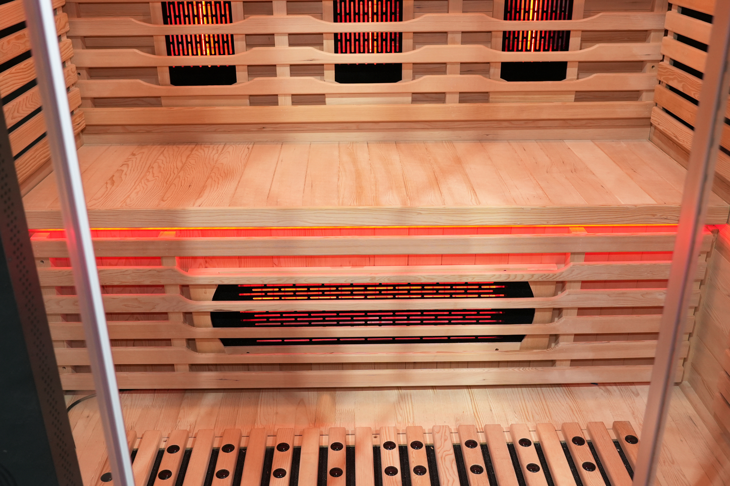 Blisspod | Venetian | All-In-One | Full Spectrum + Red Light Therapy | Indoor Premium Sauna | 3 Person