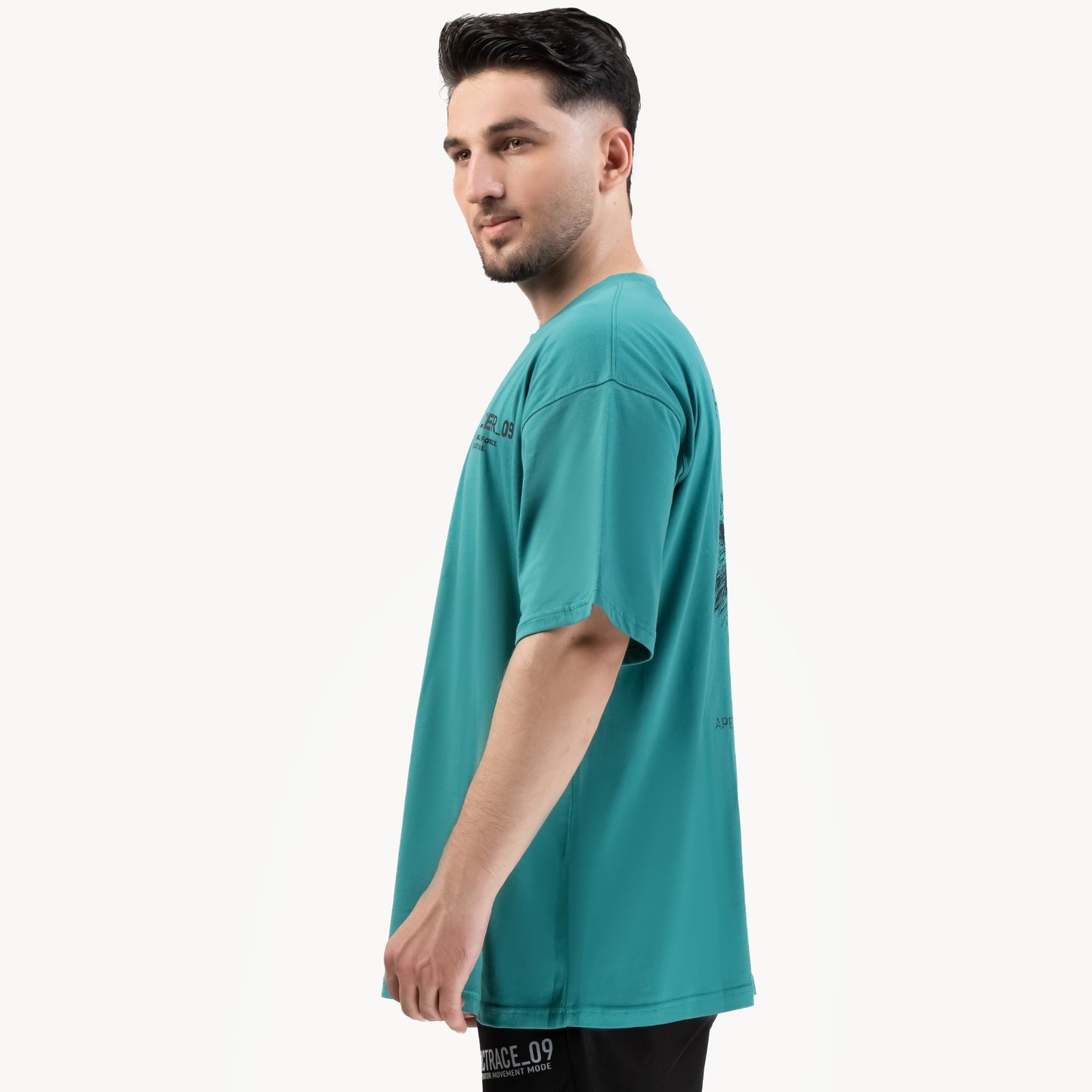 SILENCER 09 OVERSIZE TEE — ROUGE GREEN