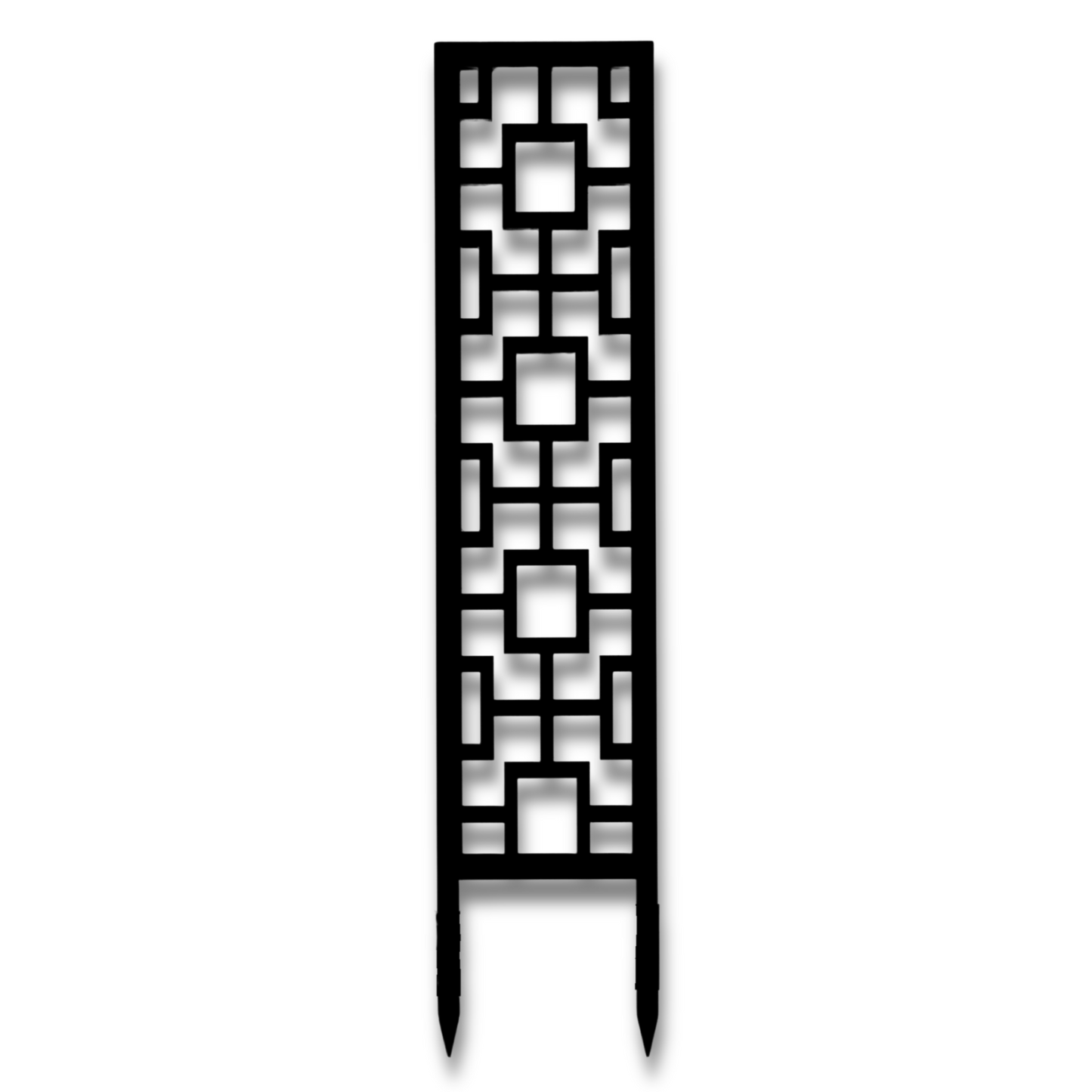 Tropical Squares Wooden Trellis