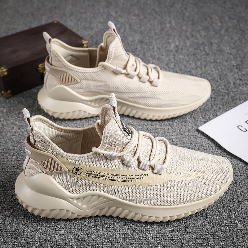 Men's Korean-Style Casual Mesh Sneakers
