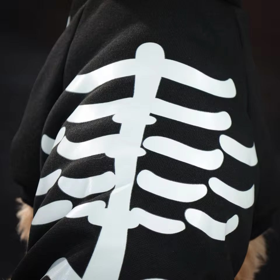 Skull Dog Halloween Onesie | Dog Costume Onesie