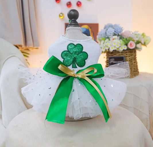 Lucky Me Saint Patrick’s Day Dress – Saint Patrick’s Day Dog Dress