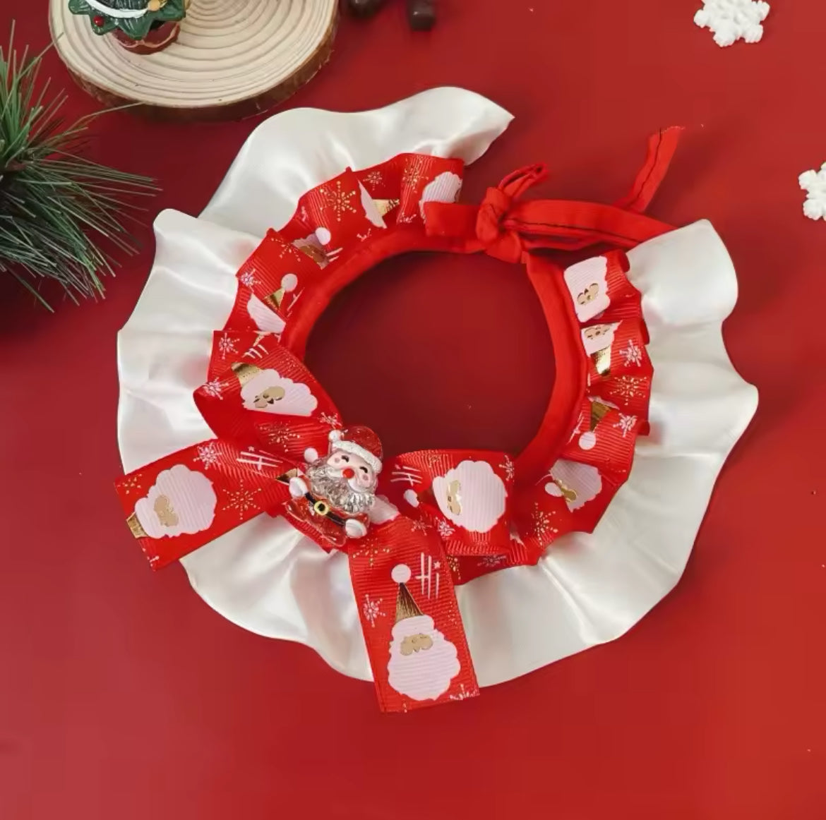 Carol Christmas Dog Bandana – Festive Holiday Accessory for Dogs