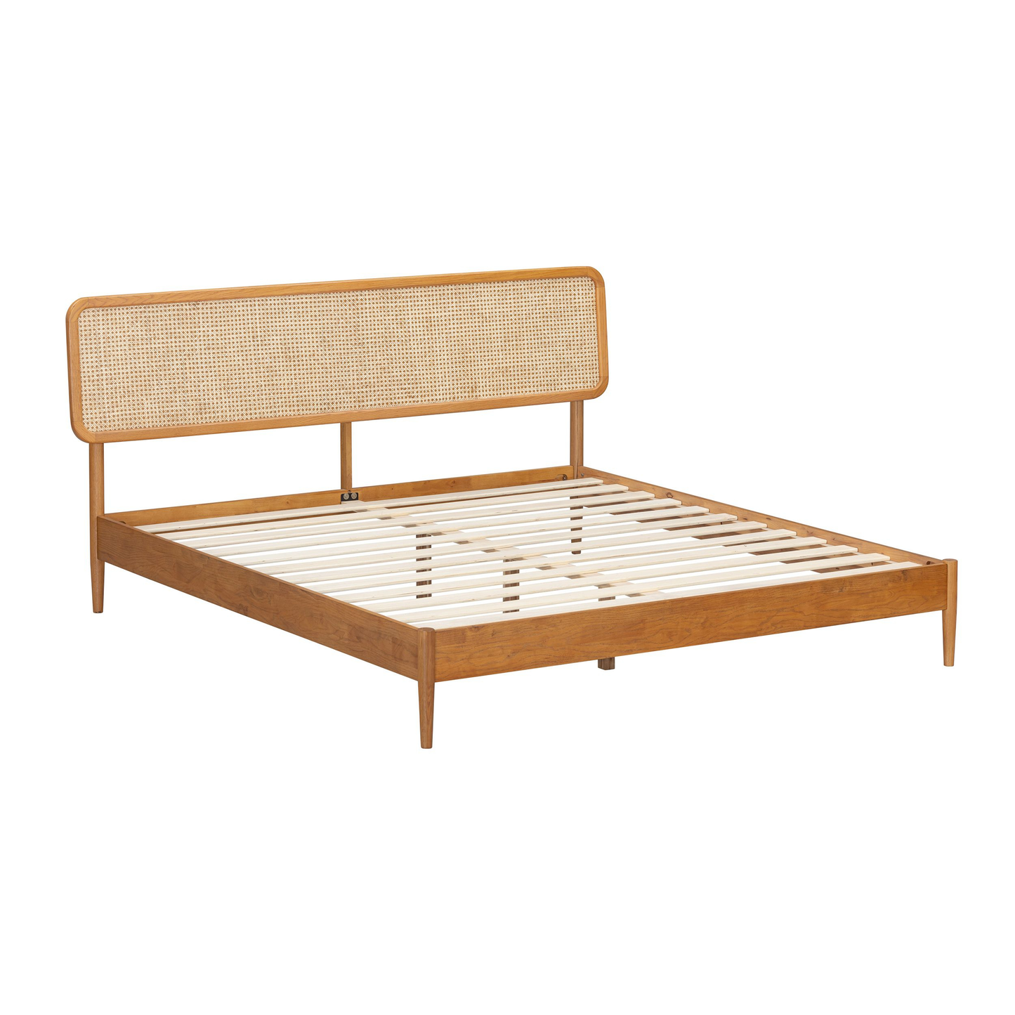 Lupin Natural Rattan Bed Frame