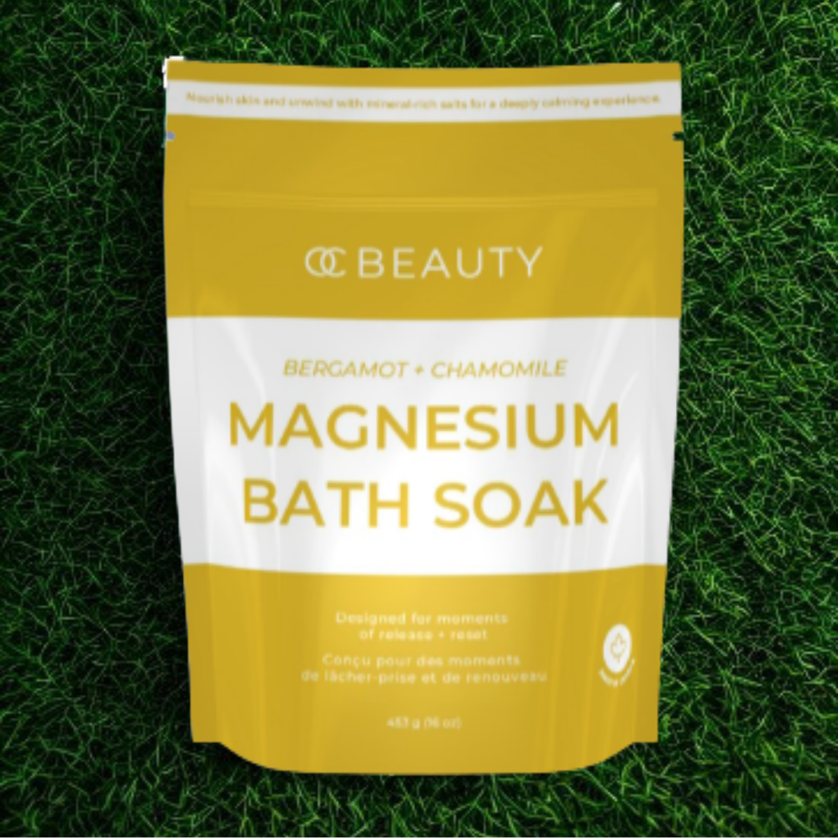 Bergamot + Chamomile Magnesium Bath Soak