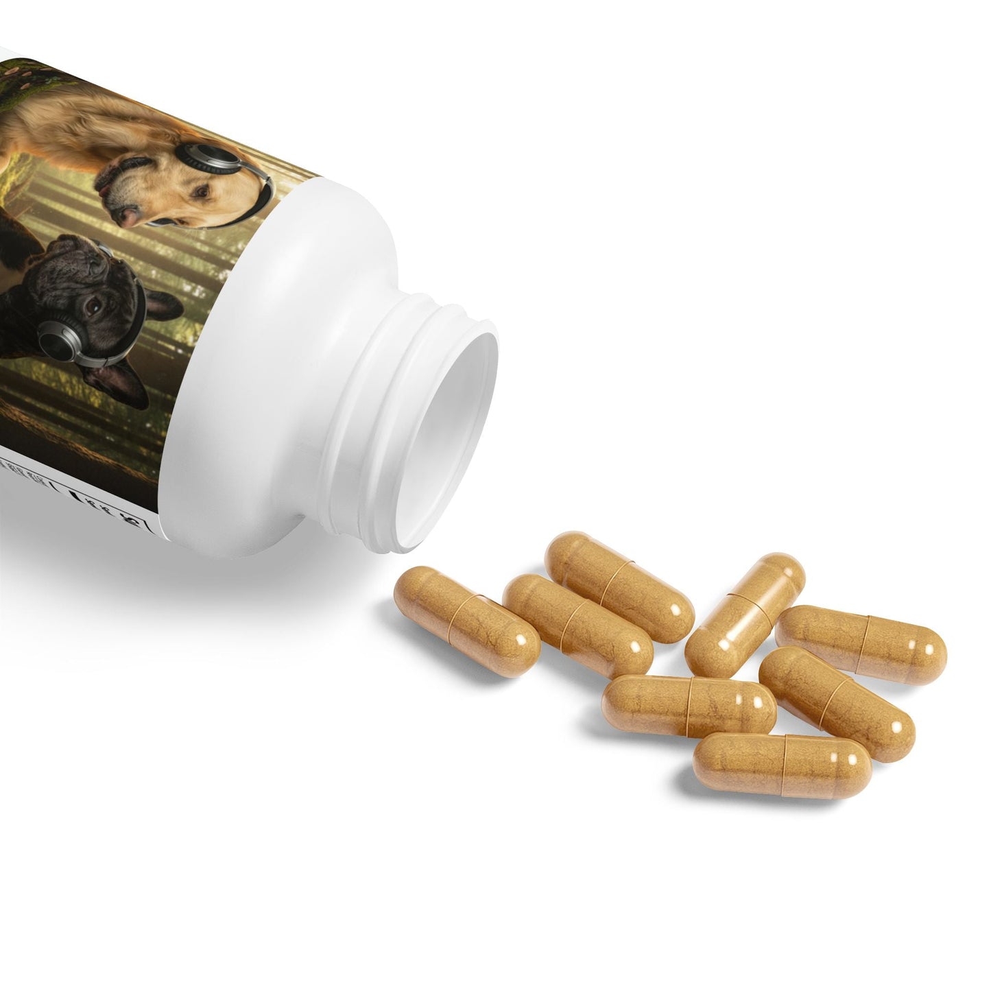 Goldie & Frenchie™ Mushroom Blend Supplement (60 Capsules)
