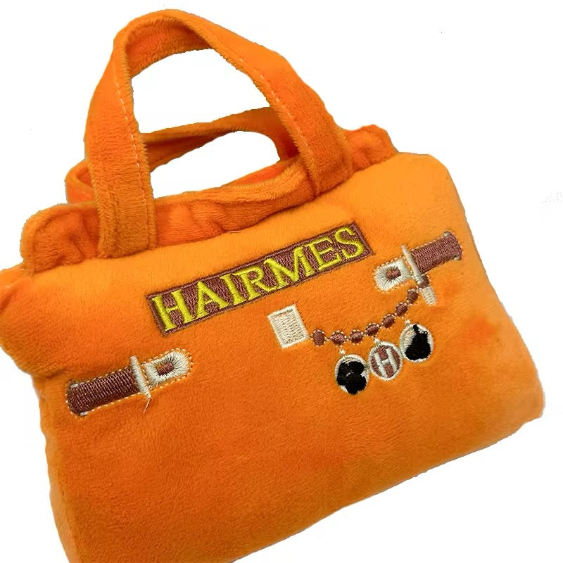 Hairmes Dog Bag Toy | Plush Dog Toy
