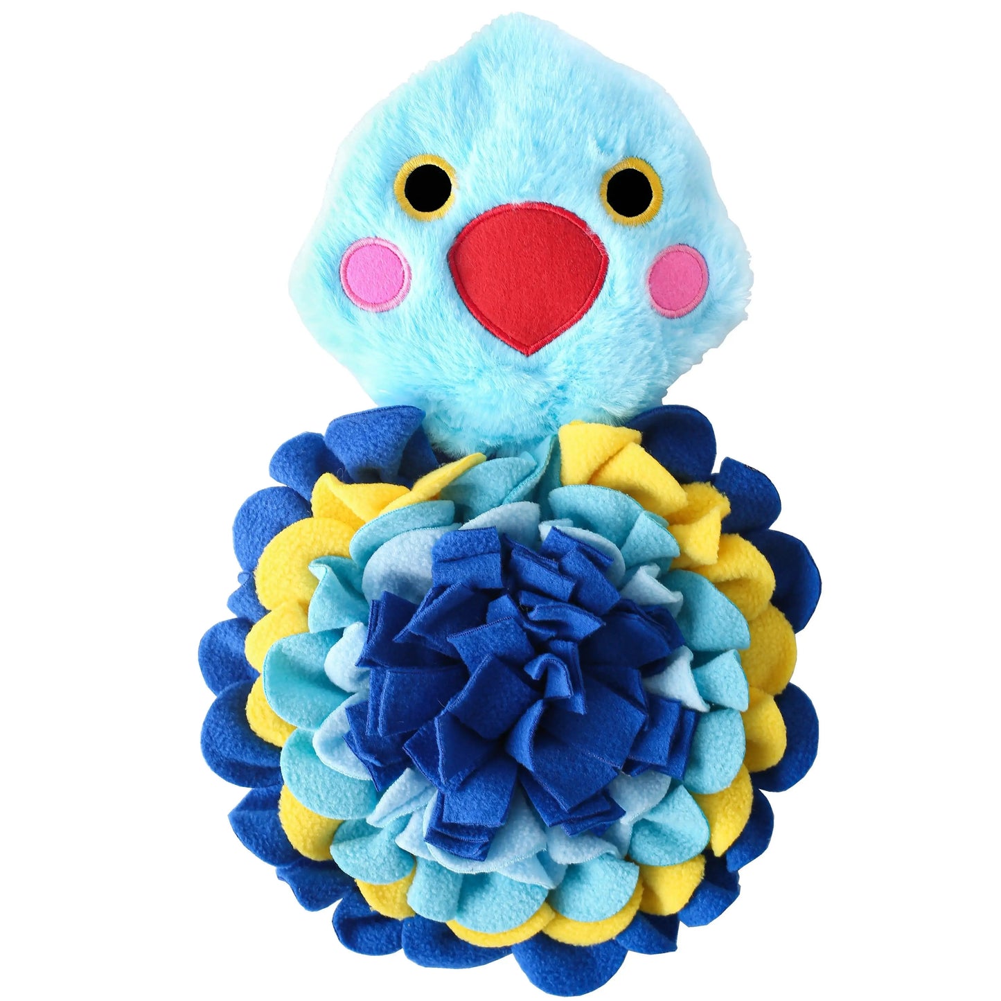 Snuffle Tweetz – Washable Sniff Toy for Dogs, Cats, Rabbits & Small Pets, Squeaky, 13"