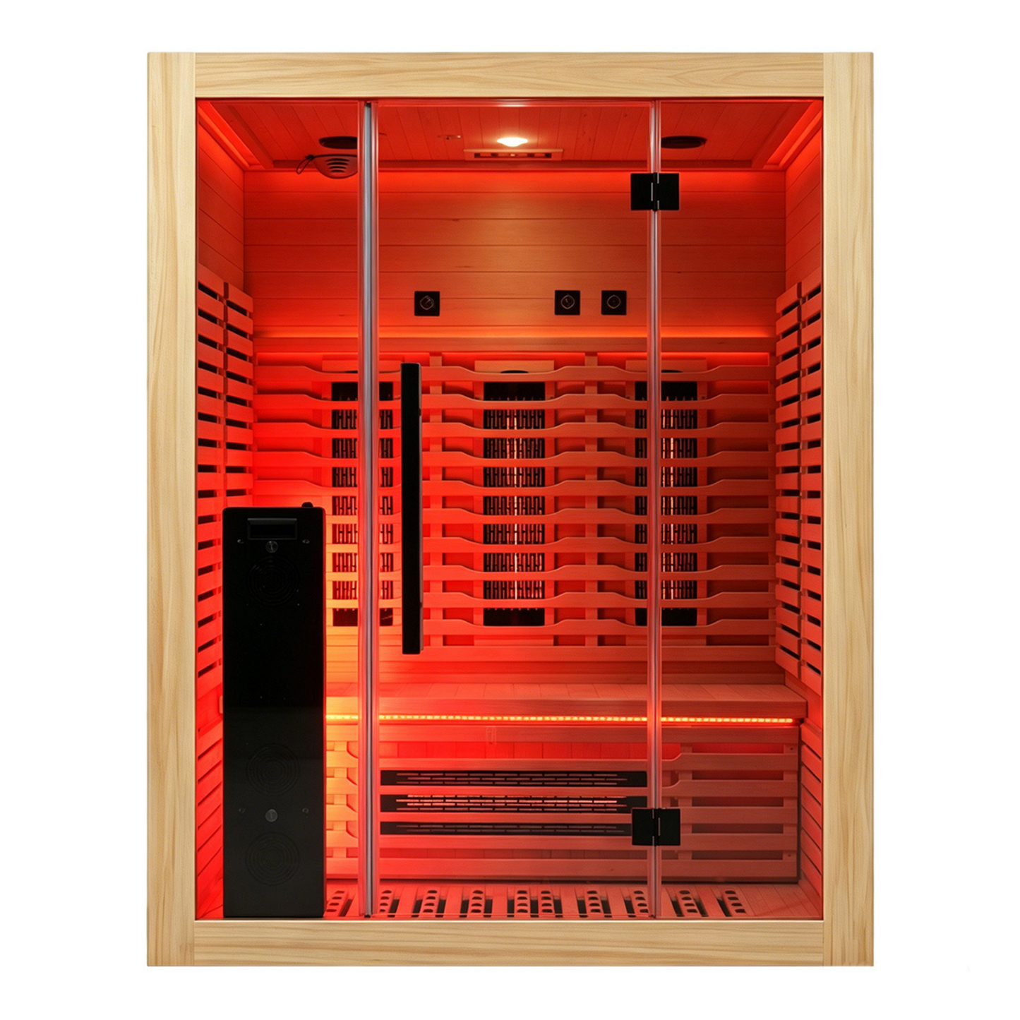 Blisspod | Venetian | All-In-One | Full Spectrum + Red Light Therapy | Indoor Premium Sauna | 3 Person