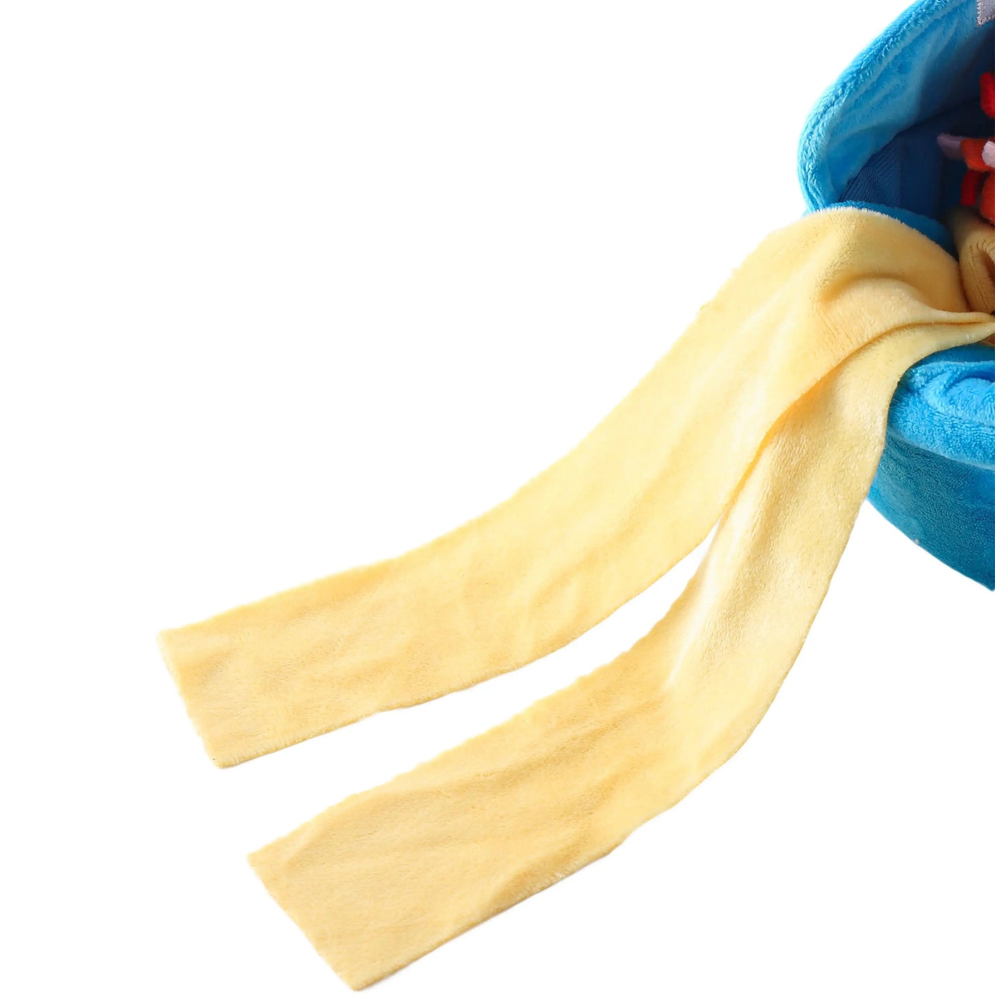 Pupio's Pasta Snuffle Toy —Crinkly & Washable Puzzle for Dogs, Cats, Rabbits, and Small Pets!