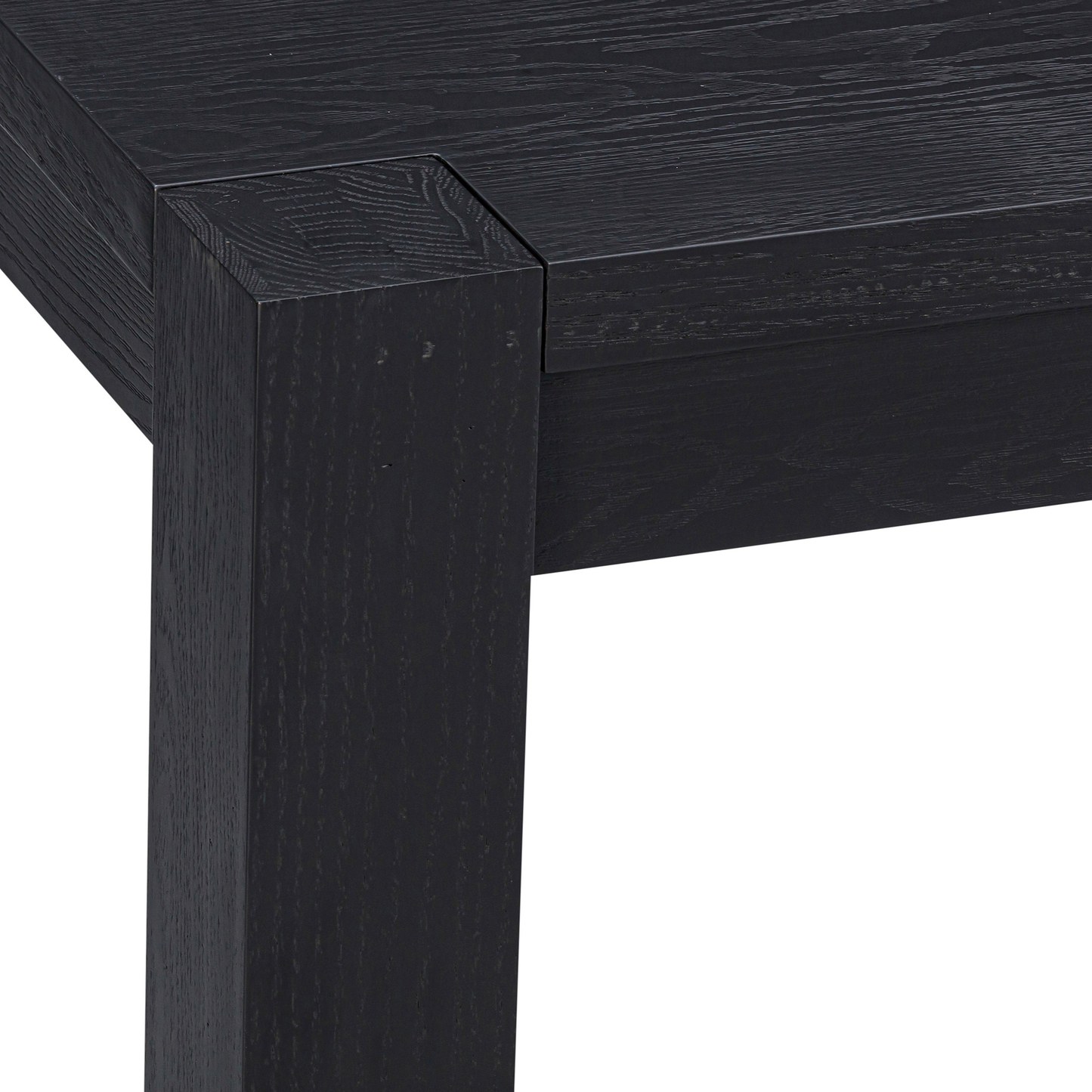 Block Table - Burnt Black