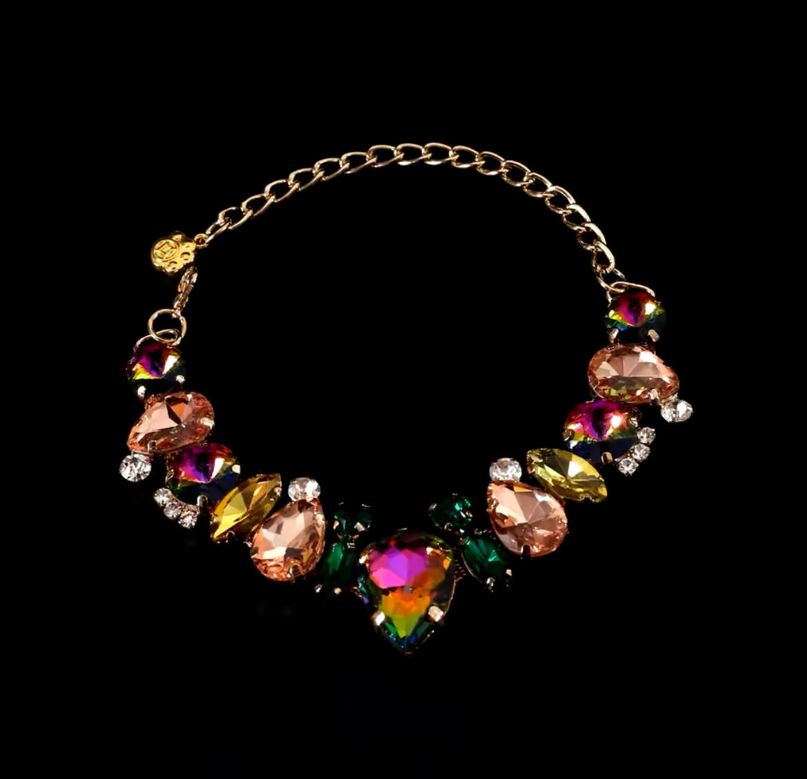 Bridgette Necklace – Luxury Rhinestone Pet Necklace