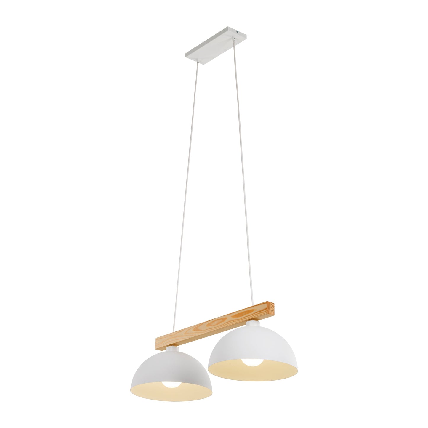 OSLO White Scandinavian Pendant Light for Kitchen Island & Dining