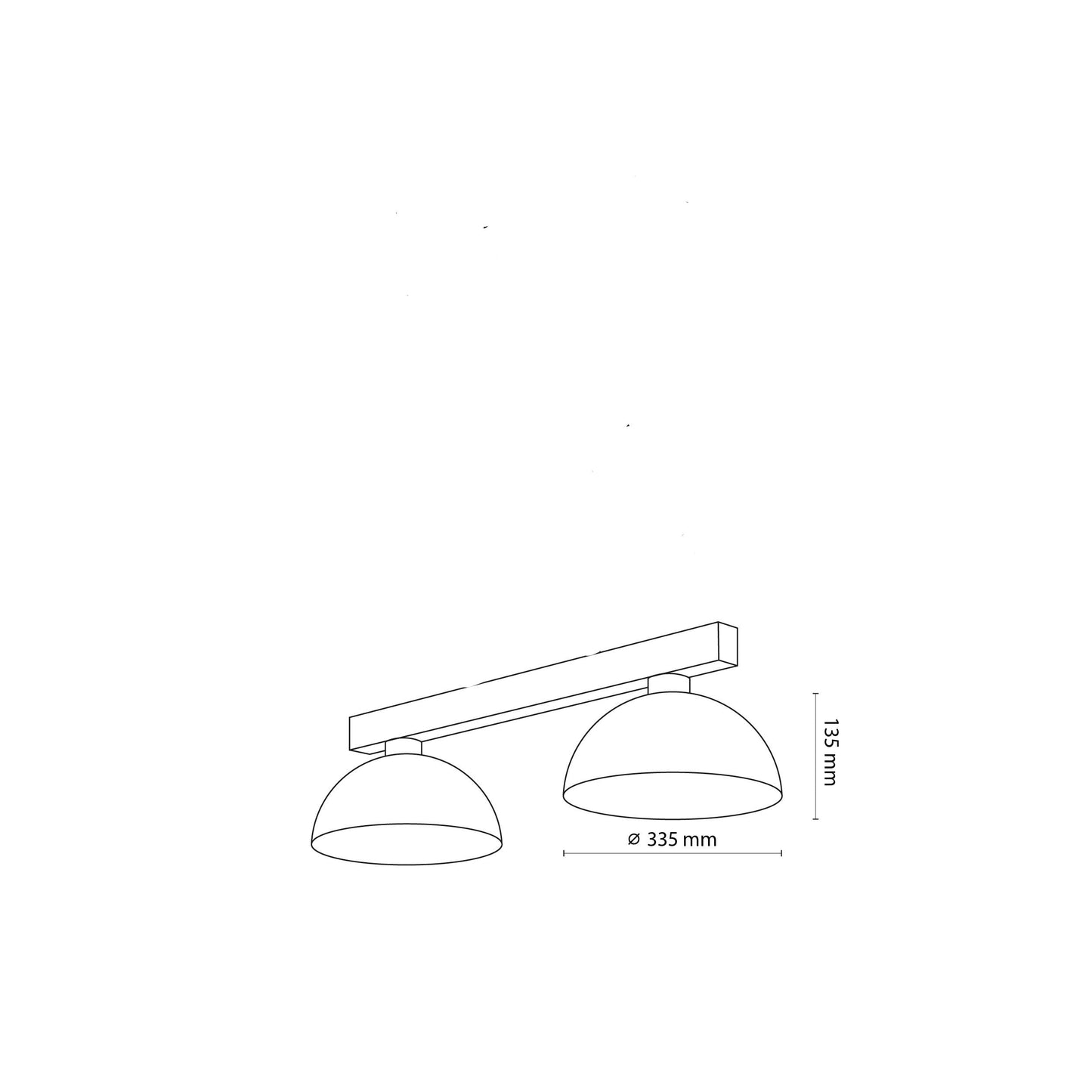 OSLO White Scandinavian Pendant Light for Kitchen Island & Dining