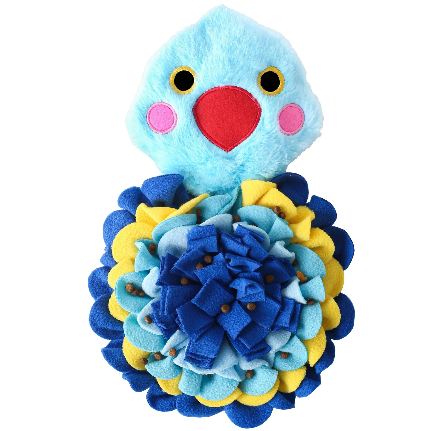 Snuffle Tweetz – Washable Sniff Toy for Dogs, Cats, Rabbits & Small Pets, Squeaky, 13"
