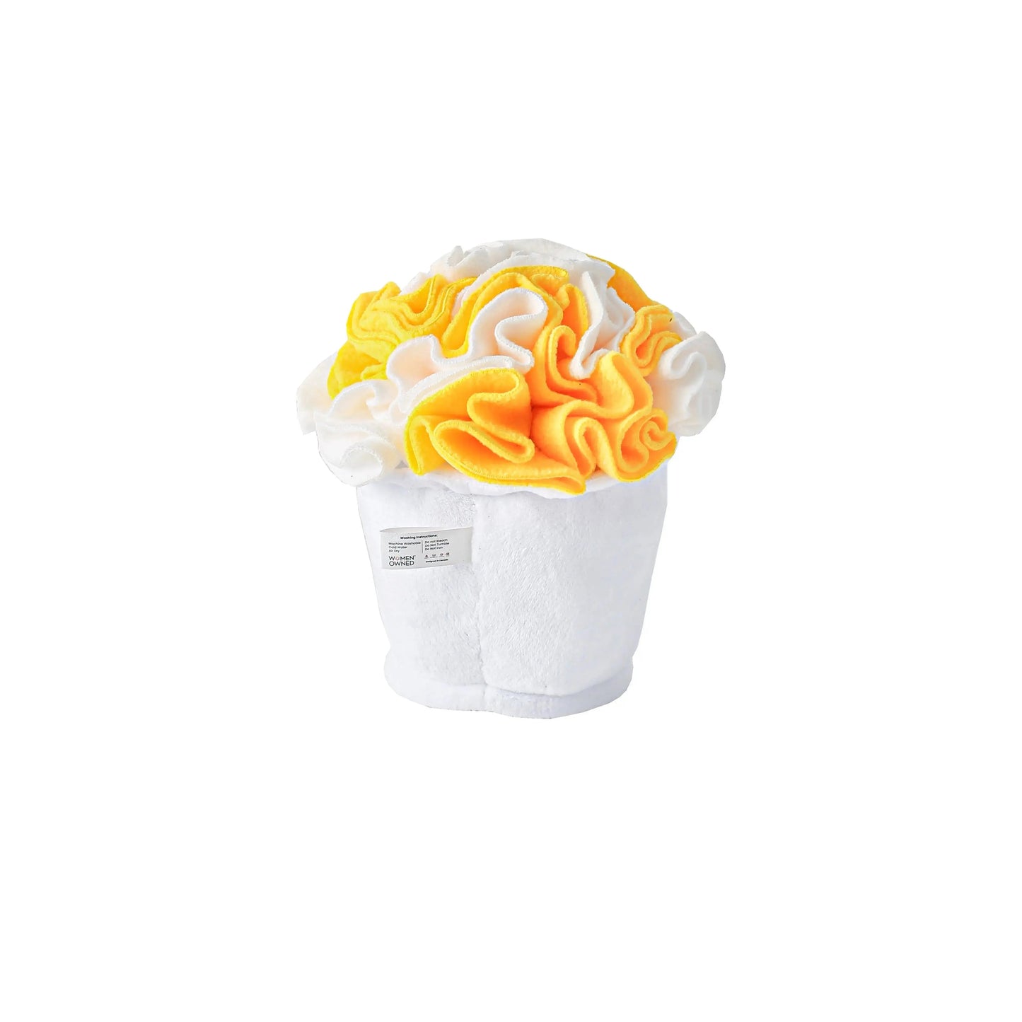 Crinkly Popcorn Snuffle Toy - Great Enrichment for Dogs & Small Pets