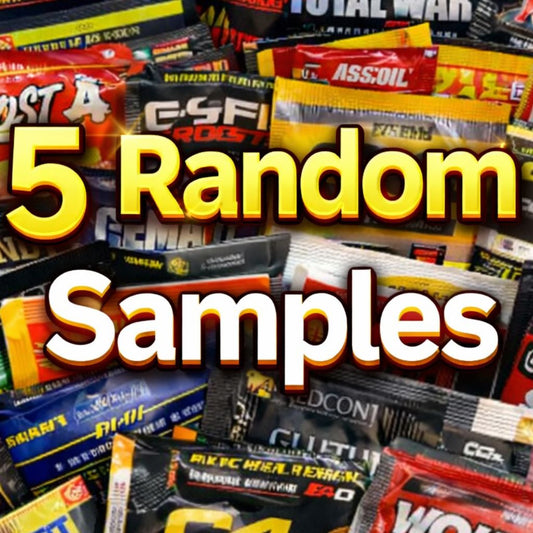 5 RANDOM PRODUCT SAMPLES
