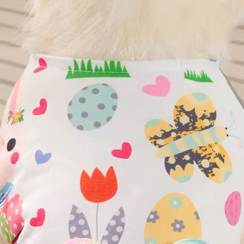 Easter Egg Doggy Dress – Festive Luxury Dog Dress
