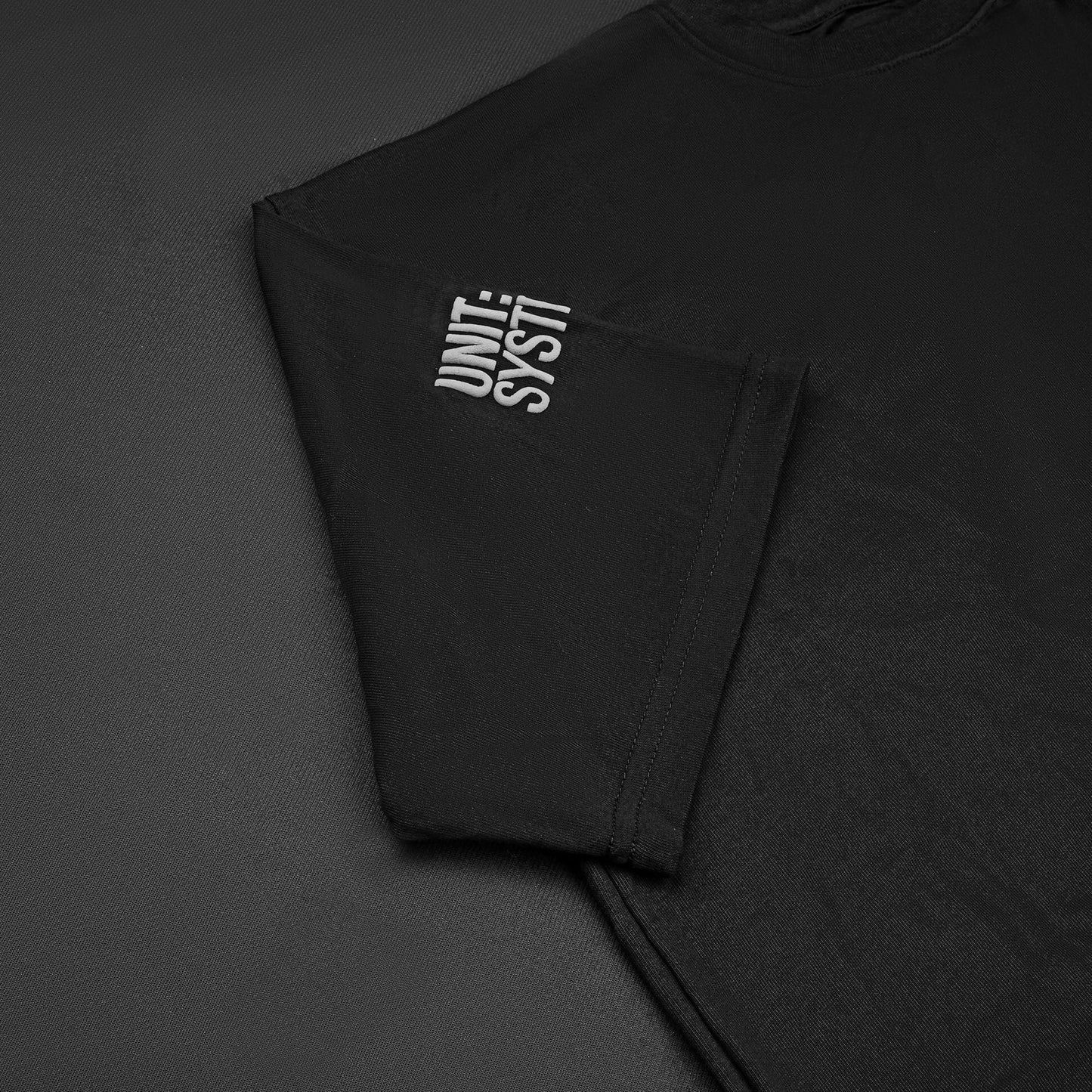 OPERATOR_77 OVERSIZED TEE — WAR BLACK