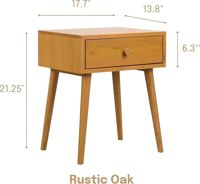 Lux Nightstand With Drawer