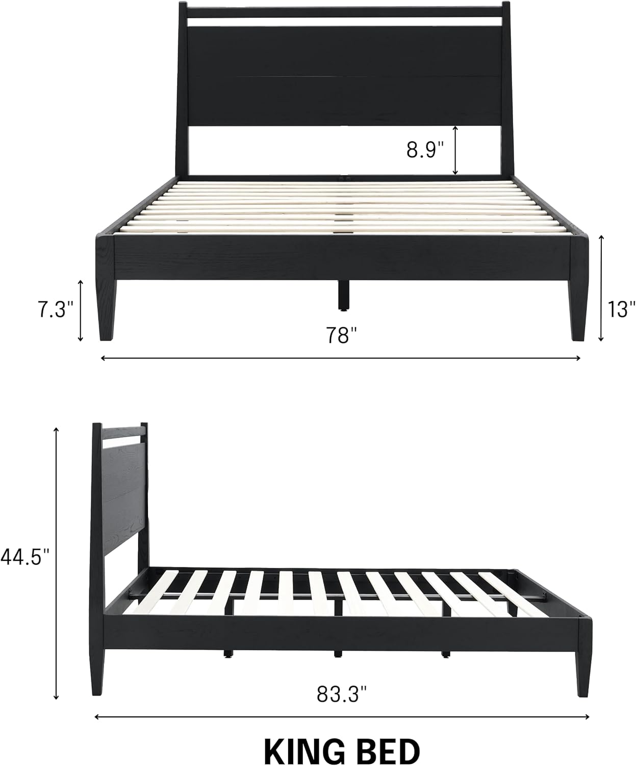 Adept Wooden Bed Frame
