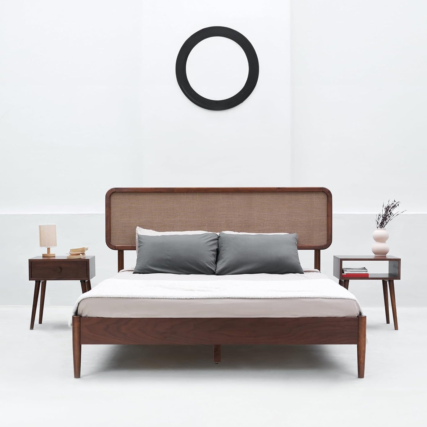 Lupin Solid Wood Bed Frame