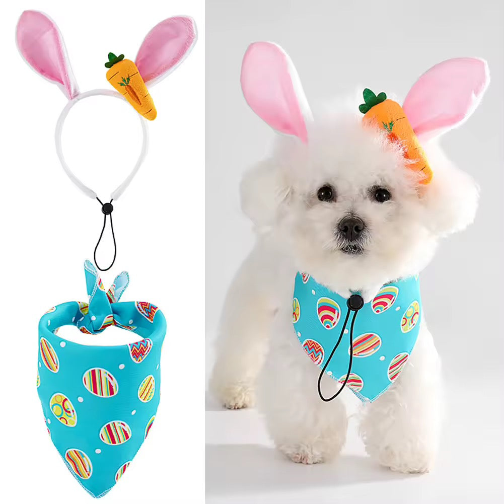 Easter Bunny Set – Festive Luxury Dog Outfit