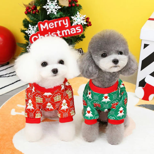 Christmas Dog Pyjamas | Festive Dog Clothes for Small and Large Dogs