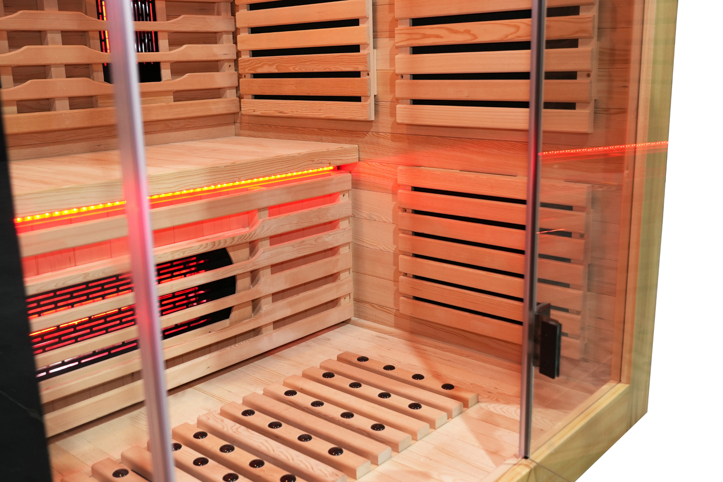 Blisspod | Venetian | All-In-One | Full Spectrum + Red Light Therapy | Indoor Premium Sauna | 3 Person