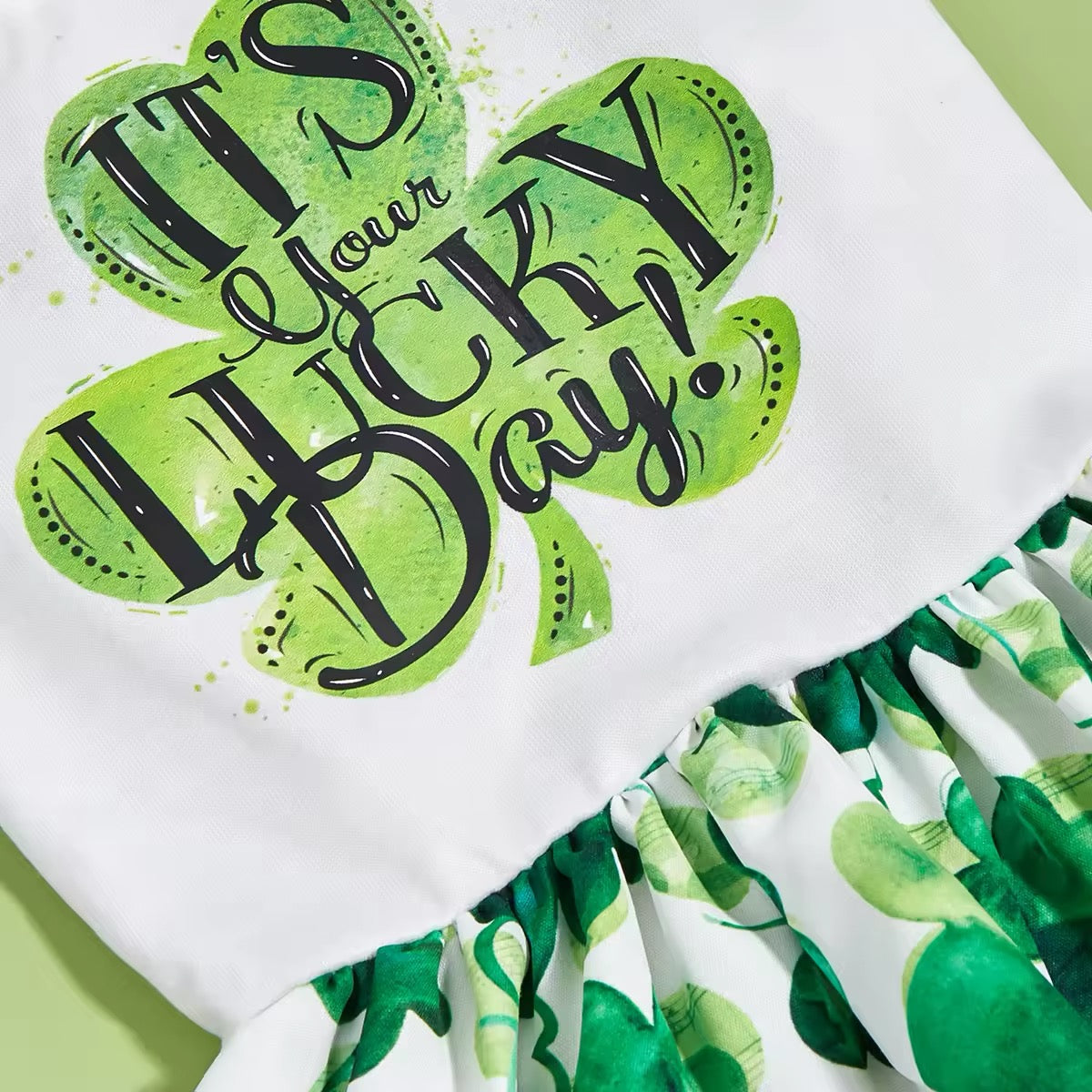 It’s Your Lucky Day Dress – Saint Patrick’s Day Dog Dress