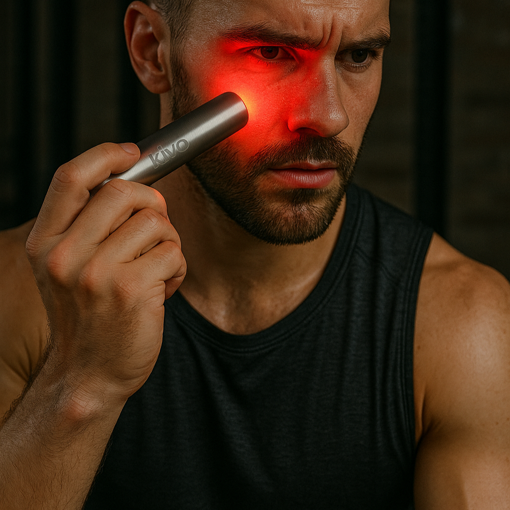 Kivo Pro Red & Blue Light Therapy Flashlight