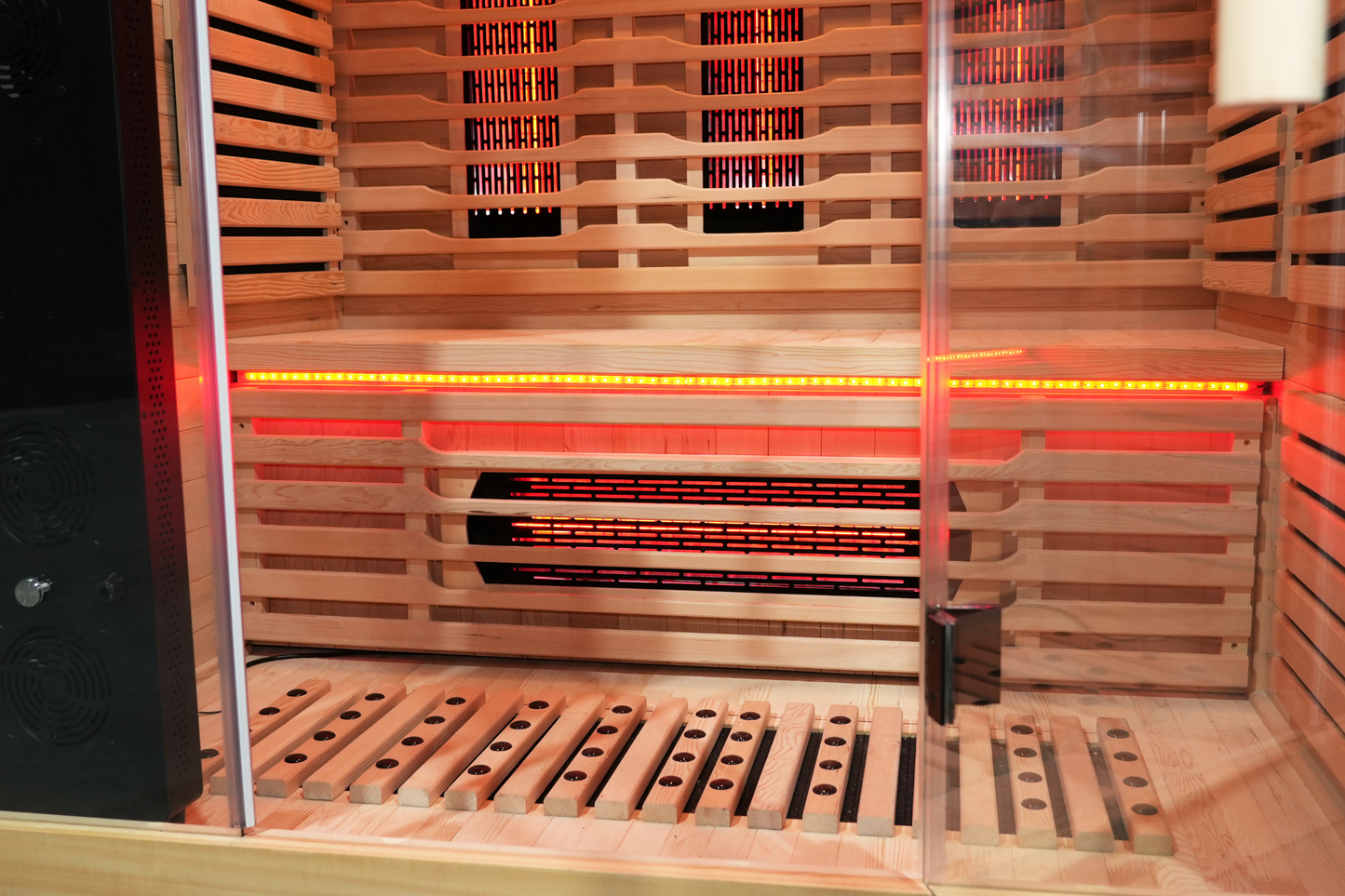 Blisspod | Venetian | All-In-One | Full Spectrum + Red Light Therapy | Indoor Premium Sauna | 3 Person