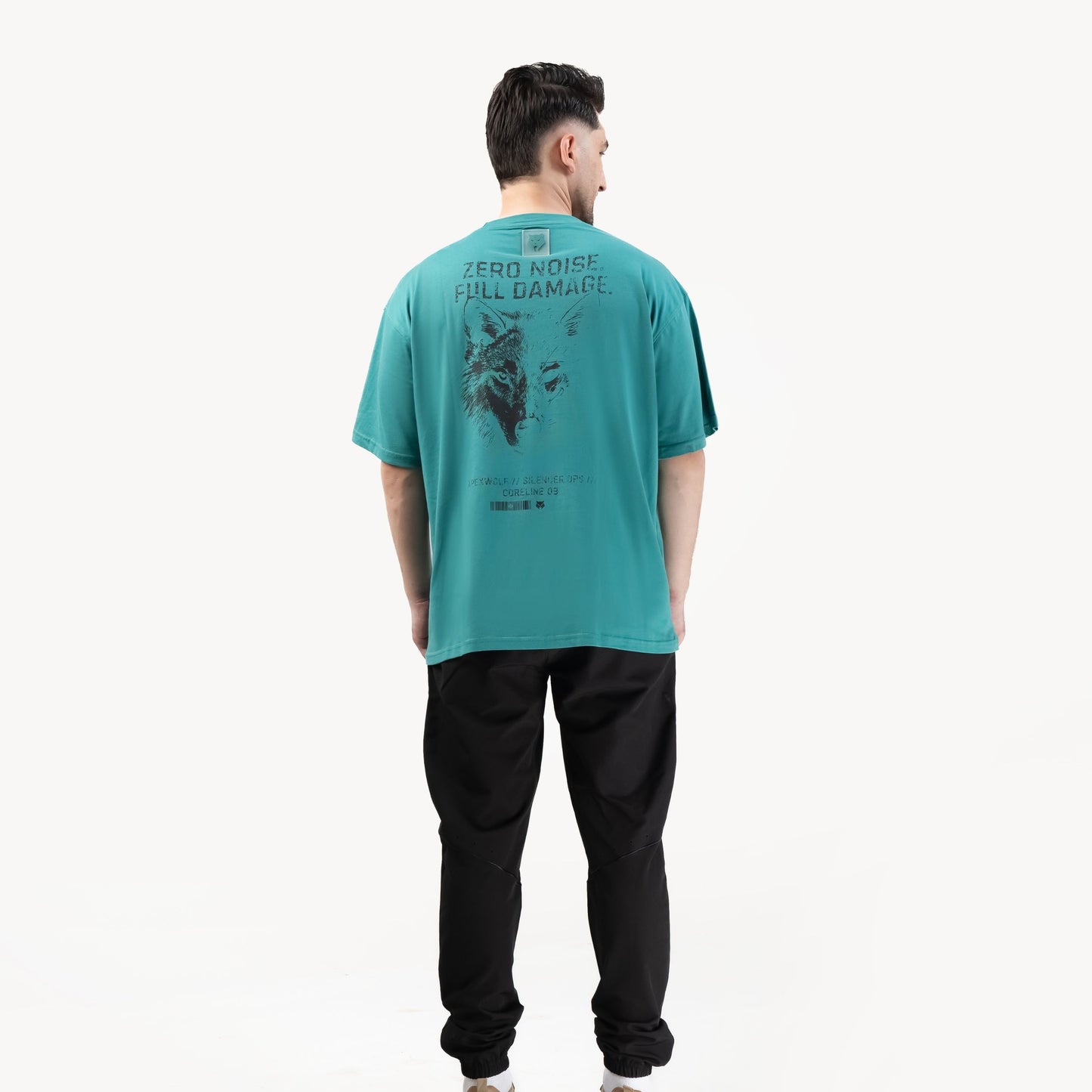 SILENCER 09 OVERSIZE TEE — ROUGE GREEN