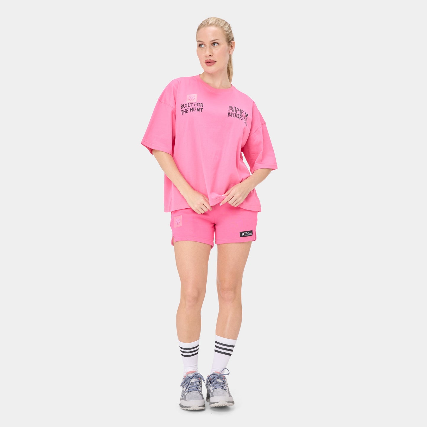 APEXMODE OVERSIZED T-SHIRT — ALPHA ROSE